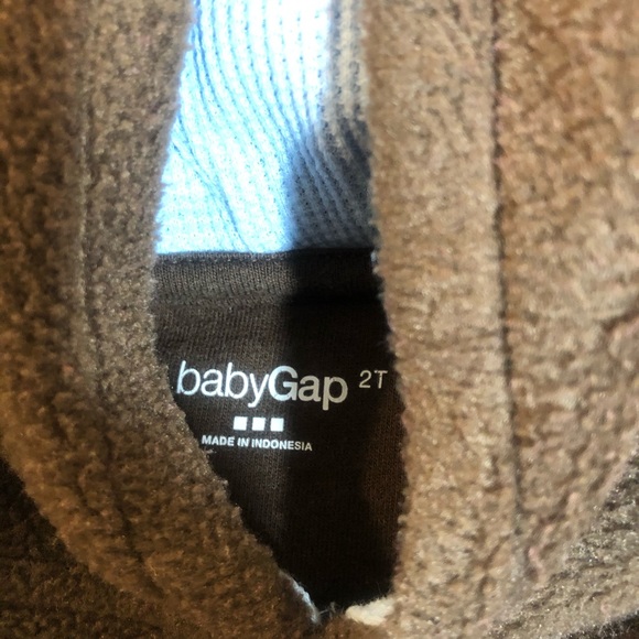 Pre-owned toddlers Boys Gap hoodie sweatshirt - Picture 3 of 3